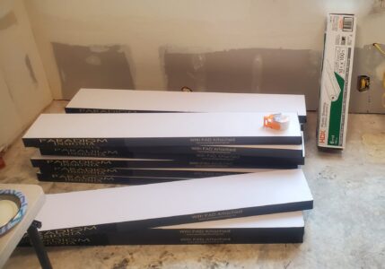 boxes of lvp flooring
